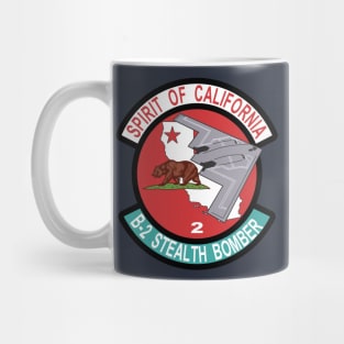 B-2 Stealth Bomber - California Mug